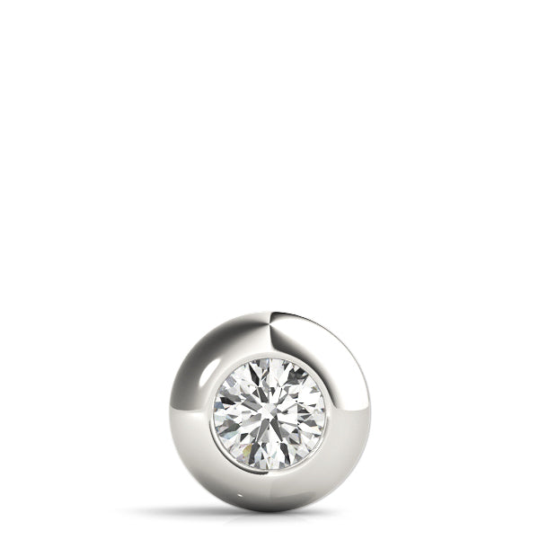 1.0 CT Round Diamond Solitaire Pendant