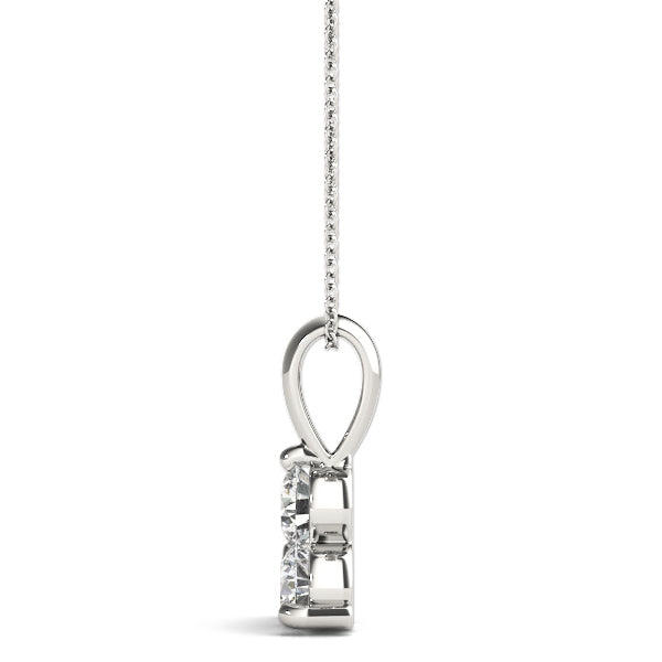 3-Stone Lab Diamond Pendant