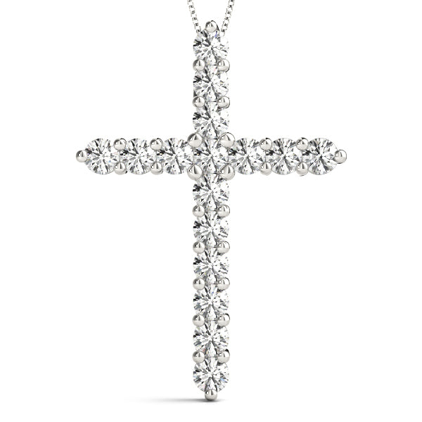 Diamond Religious Cross Pendant