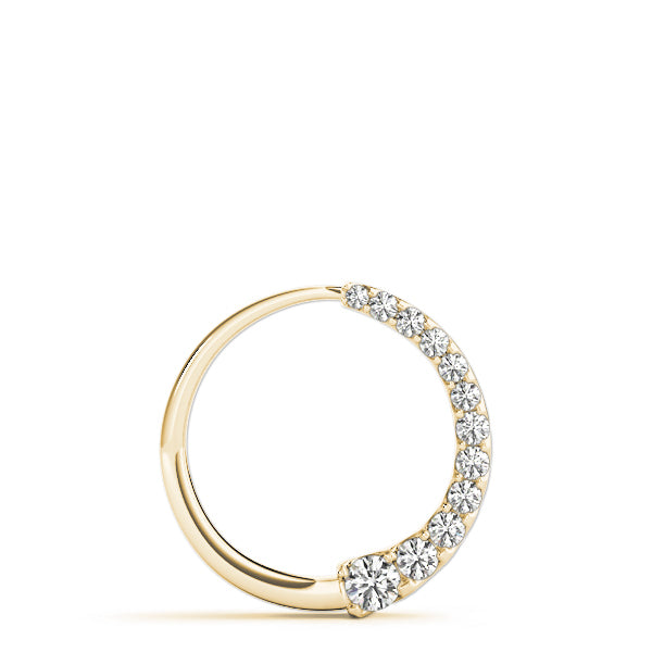 14K Yellow Gold Diamond Journey Pendant