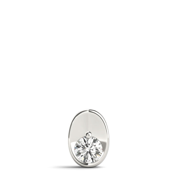 0.5 CT Lab Diamond Solitaire Pendant