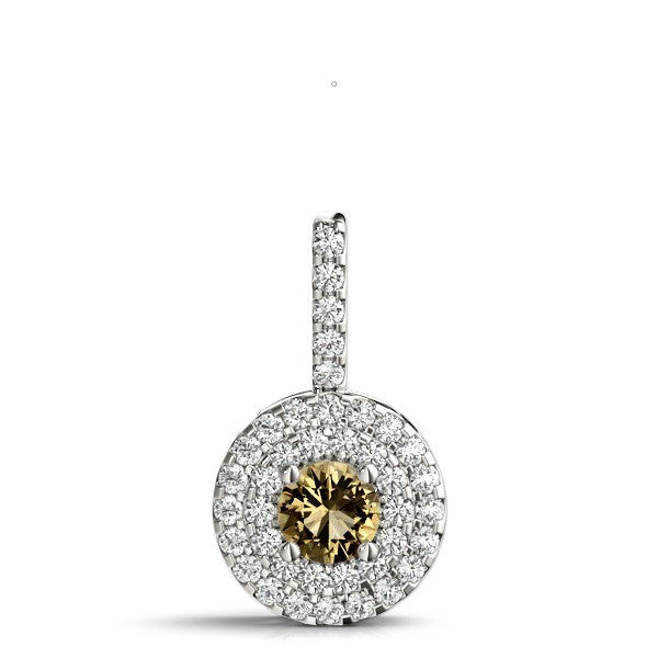 Diamond Halo Pendant