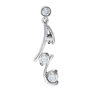 0.35 CT Diamond Round Fashion Earrings