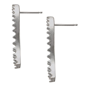 1 CTTW Diamond Journey Earrings