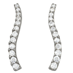 1 CTTW Diamond Journey Earrings
