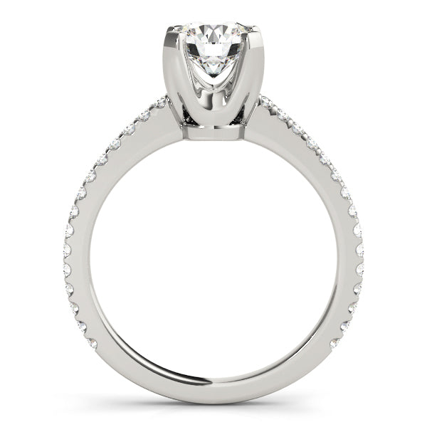 Brilliant Round Diamond Engagement Ring