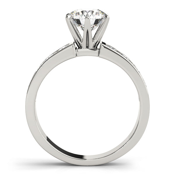 1.0 CT Round Diamond Engagement Ring