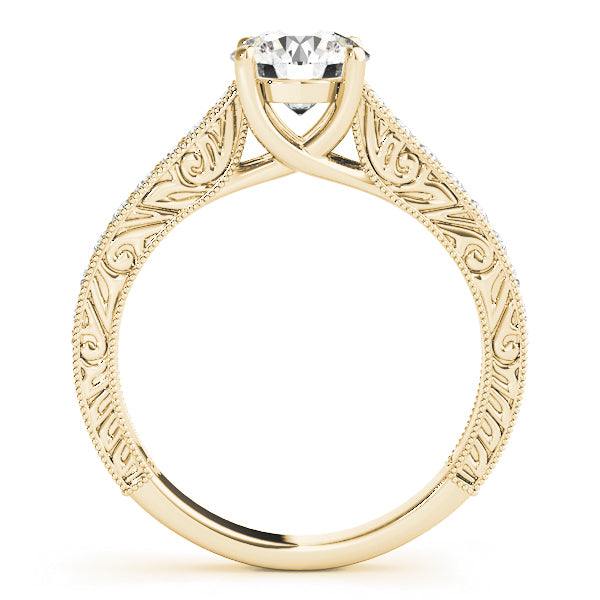 14K Yellow Gold 1.125 ctw Diamond Engagement Ring