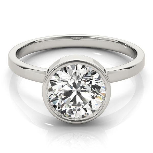 1.0 CT Round Diamond Engagement Solitaire Ring