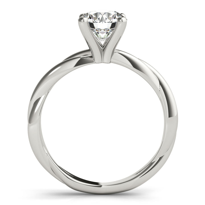 1CT Round Diamond Engagement Ring