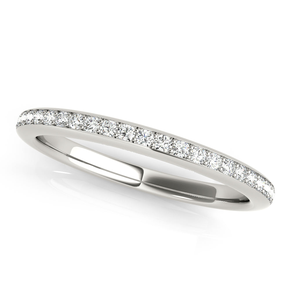 Multi-Diamond 14K Gold Wedding Ring