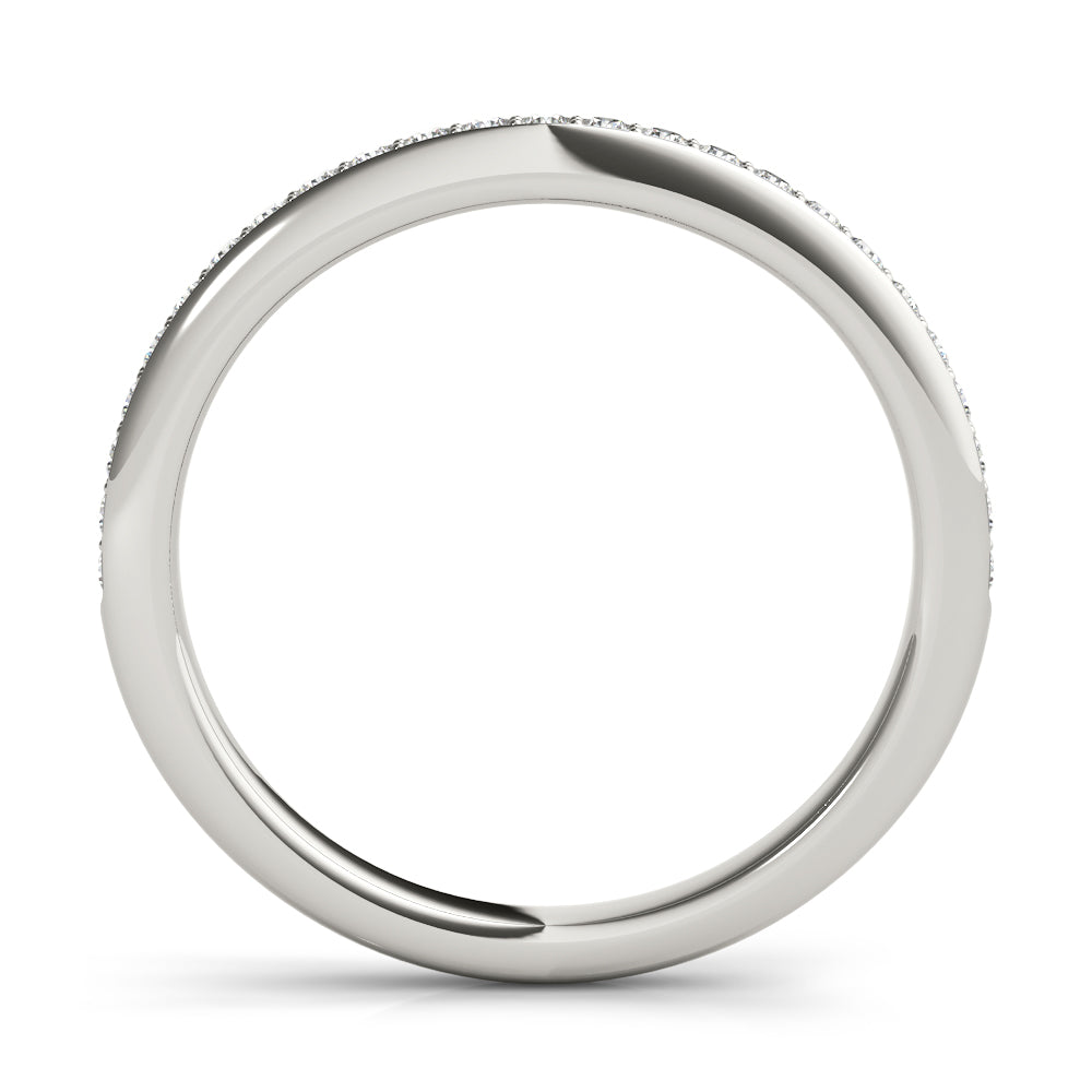 Multi-Diamond 14K Gold Wedding Ring