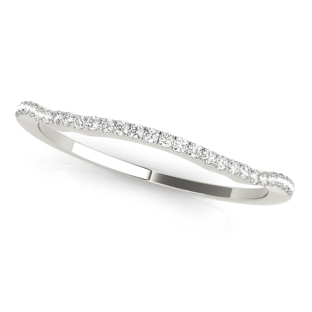 Diamond Wedding Ring with 29 Round Stones