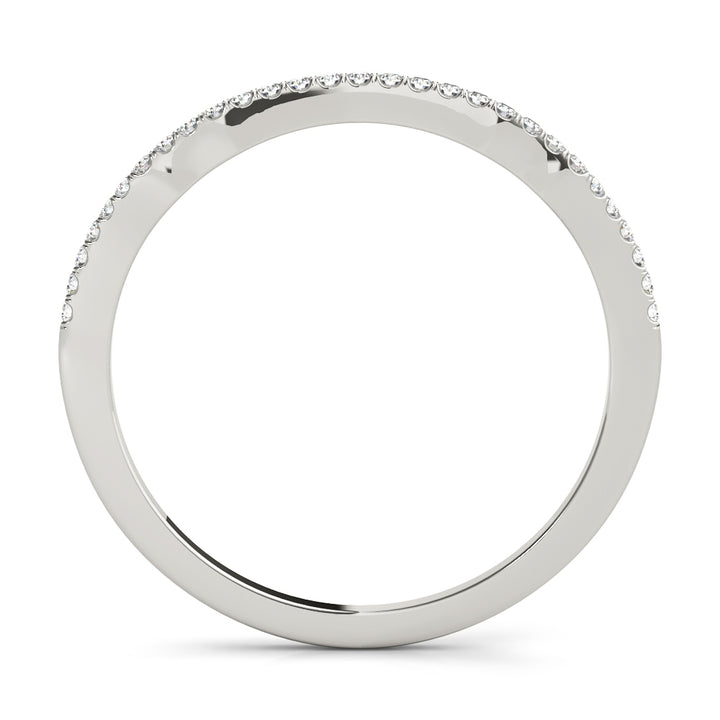 Diamond Wedding Ring with 29 Round Stones