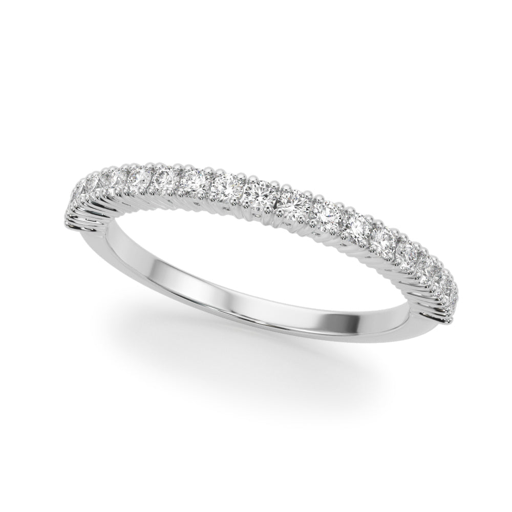 Lab Diamond Wedding Band