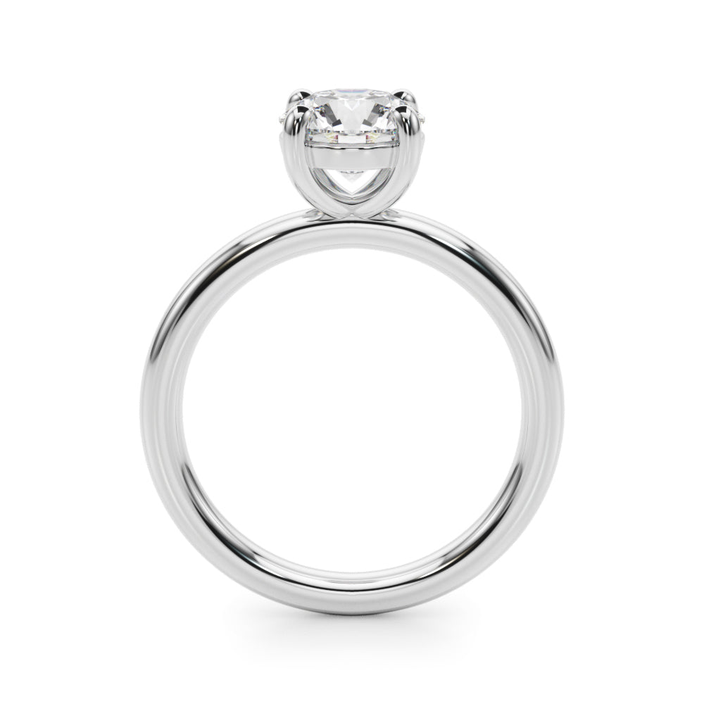 1 CT Lab Diamond Solitaire Ring
