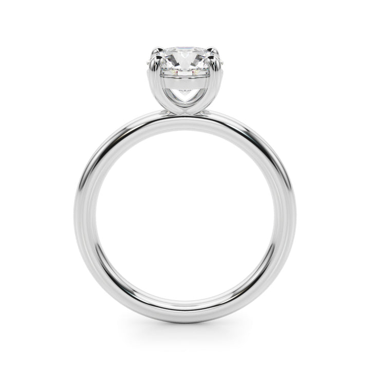 1 CT Lab Diamond Solitaire Ring