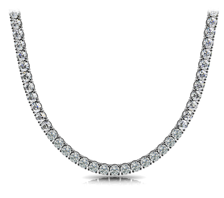 95 Diamond Riviera Pendant Necklace