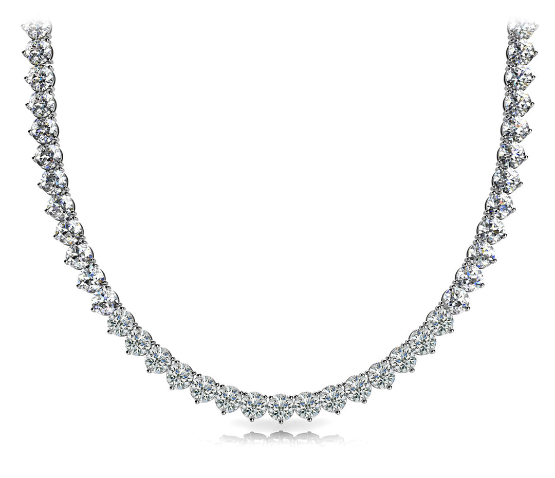 Riviera Diamond Pendant Necklace