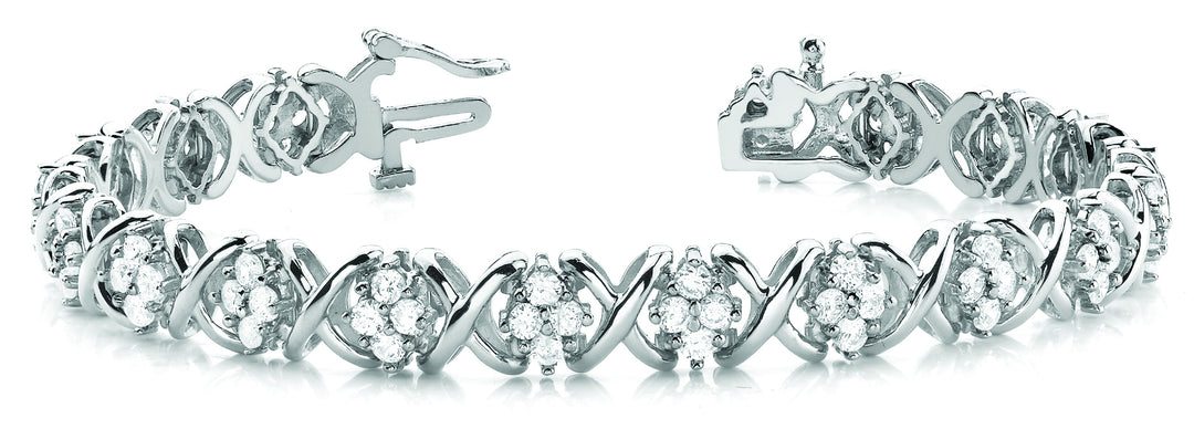 76 Diamond Multi-Stone Bracelet