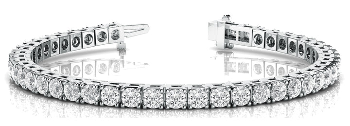 36 Diamond In-Line Prong Set Bracelet