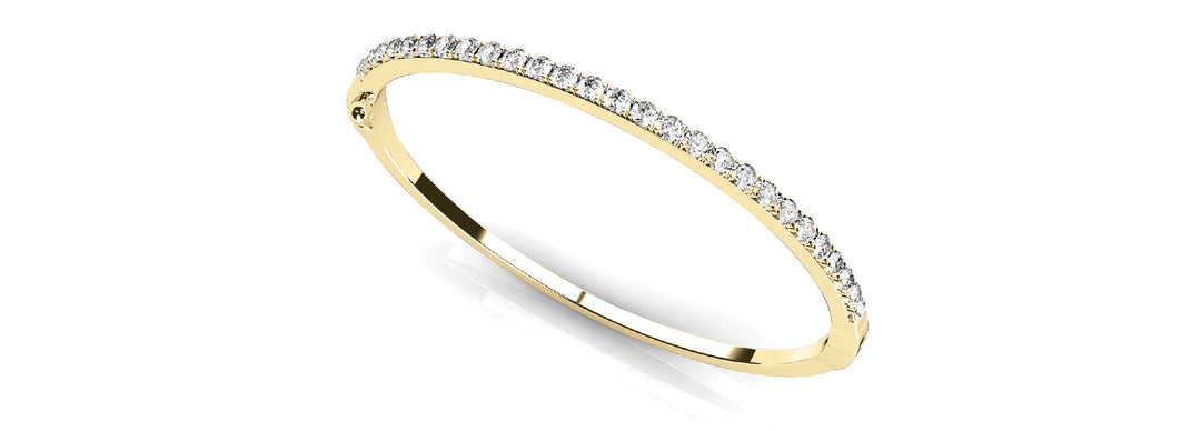 14K Yellow Gold Diamond Fashion Bracelet