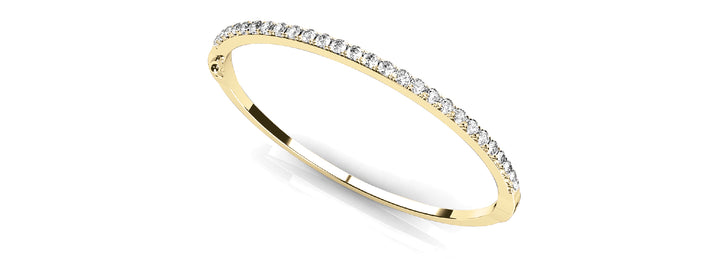 14K Yellow Gold 2ctw Round Diamond Fashion Bracelet