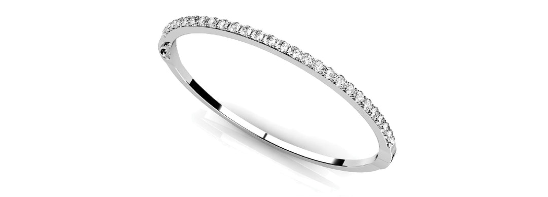 Diamond Traditional Bangle Bracelet