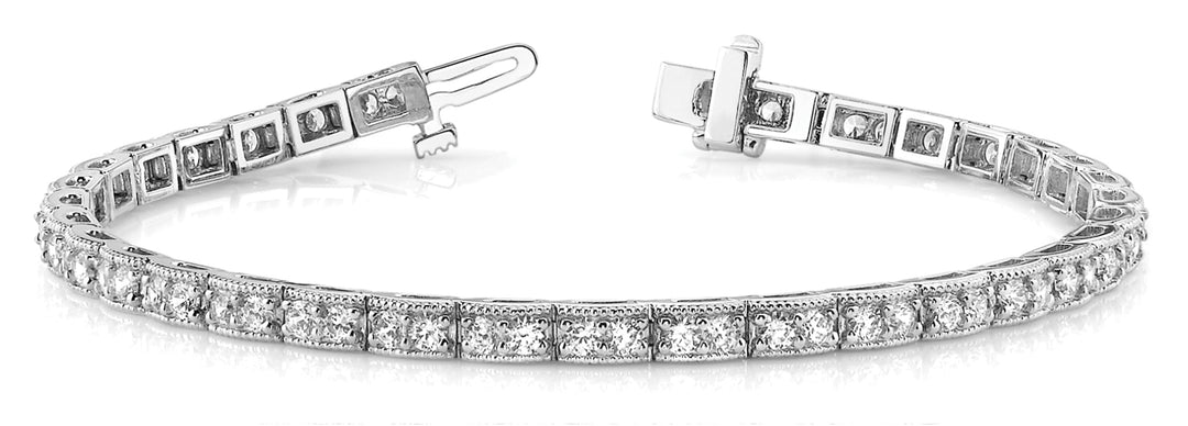 Vintage Diamond Multi-Stone Bracelet