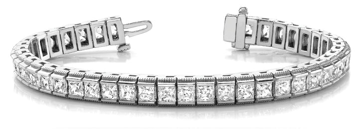 Diamond Channel Set Bracelet