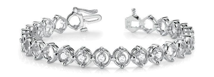 7-Stone Diamond Fashion Bracelet