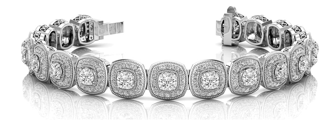 Multi-Diamond Luxury Bracelet