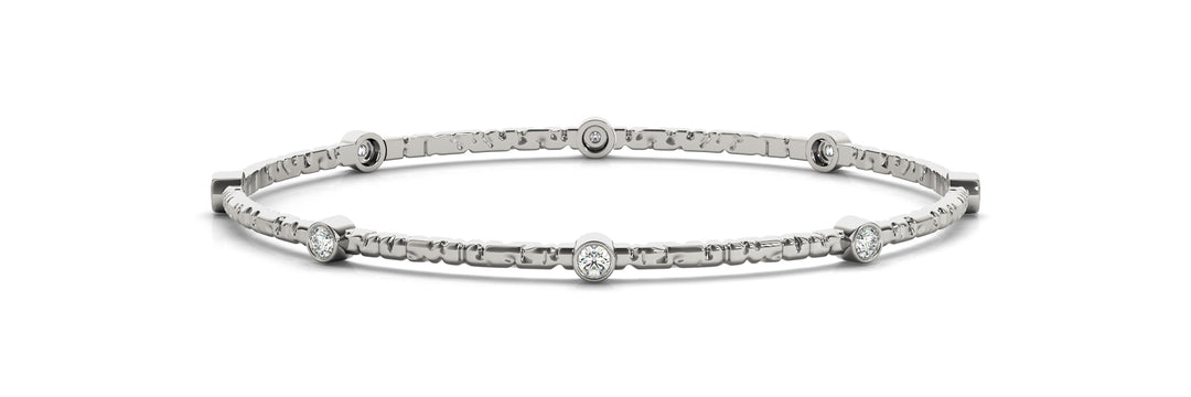 Diamond Traditional Bangle Bracelet