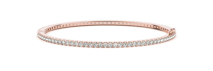 Rose Gold Diamond Fashion Bangle Bracelet