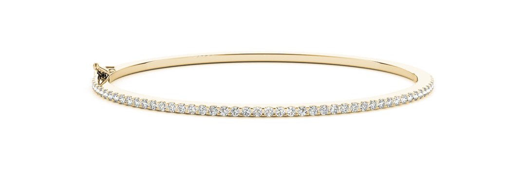 14K Yellow Gold 1.25ctw Diamond Fashion Bracelet