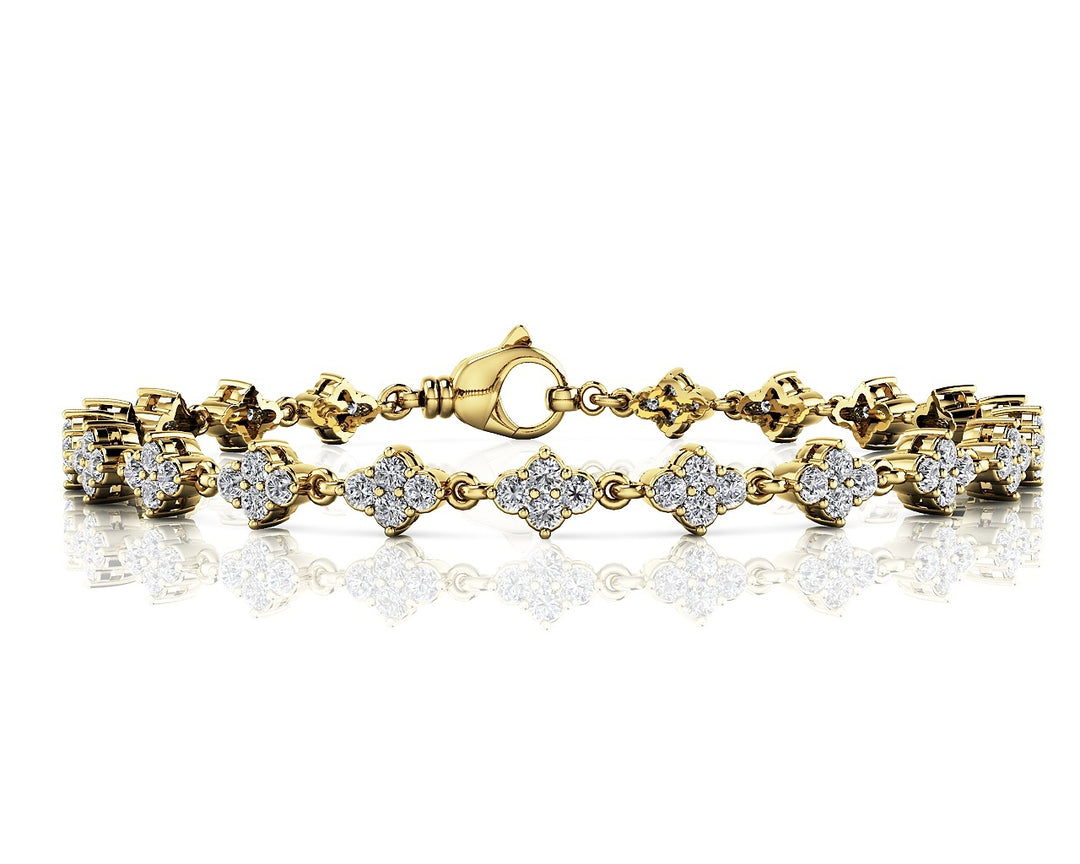 68-Stone Diamond Tennis Bracelet