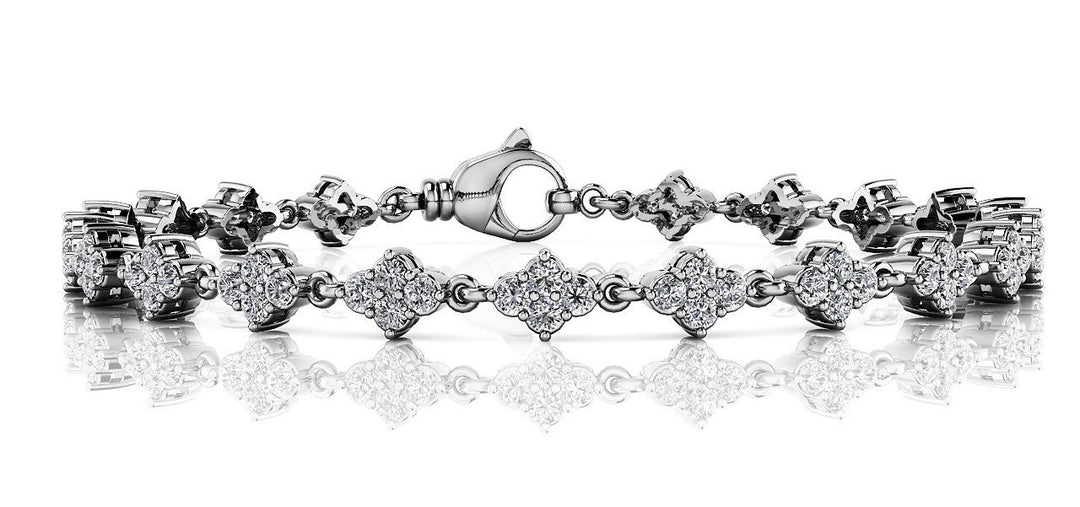 68-Stone Diamond Tennis Bracelet