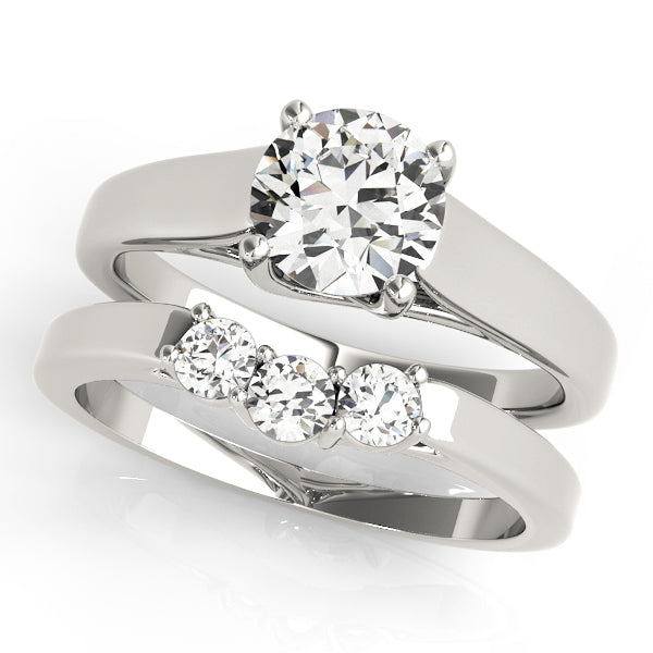 1.0 CT Round Diamond Engagement Solitaire Ring