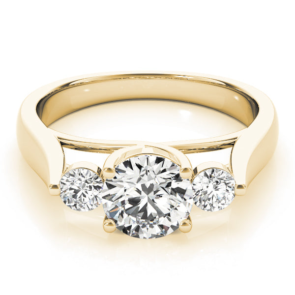 18K Yellow Gold 1.25ctw Diamond Engagement Ring