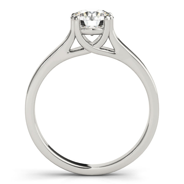 1.0 CT Round Diamond Solitaire Engagement Ring
