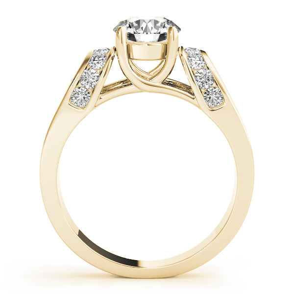 14K Yellow Gold 1 1/3 ct tw Solitaire Diamond Engagement Ring