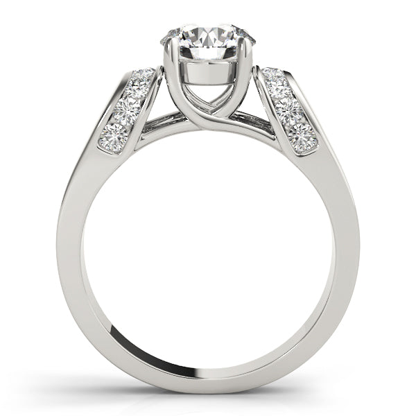 1 CT Round Diamond Solitaire Engagement Ring