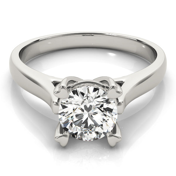 1.0 CT Round Diamond Engagement Solitaire Ring