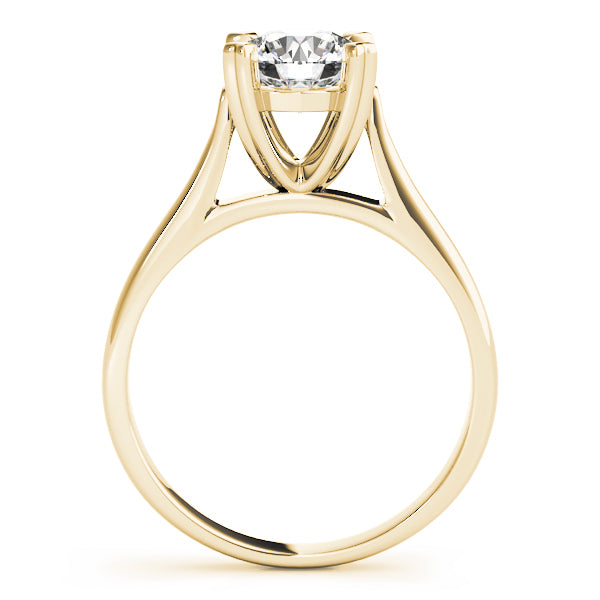14K Yellow Gold 1 CT Diamond Engagement Ring