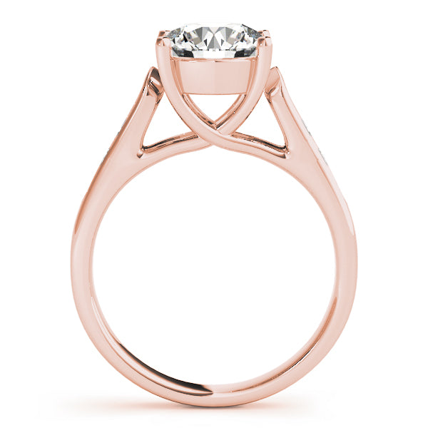 14K Rose Gold 1.25 ctw Round Diamond Engagement Ring