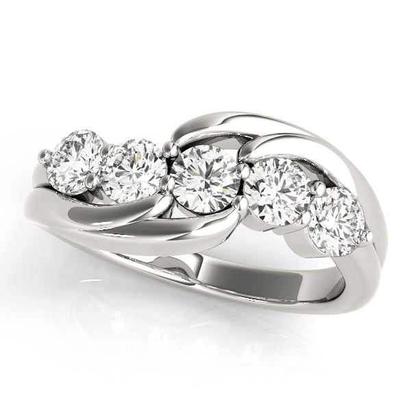 Multi-Diamond Wedding Ring