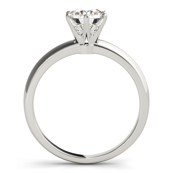 1.0 CT Round Diamond Solitaire Engagement Ring