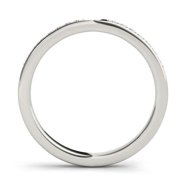 Multi-Diamond Gold Wedding Band