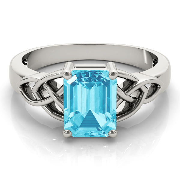 Emerald Cut Diamond Fashion Ring