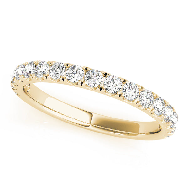 14K Yellow Gold 1 ct tw Diamond Wedding Ring